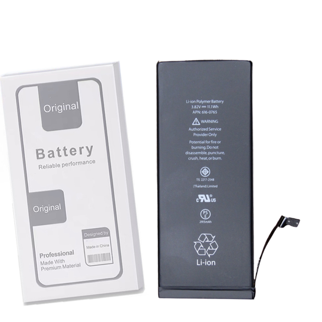 Wholesale Li-thium Replacement Battery for iPhone 6 6s 6plus 6s Plus Mobile Battery Manufacturing Company