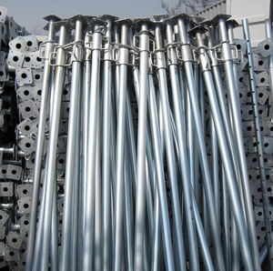 Poteaux d'étaiement industriels en métal à usage intensif Construction réglable <span class=keywords><strong>Support</strong></span> de <span class=keywords><strong>poutre</strong></span> en acier télescopique pour les accessoires de sol d'échafaudage Bas - Product Image 6