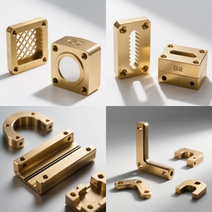 Usine personnalisée CNC métal laiton usinage pièce Service pièces de Machine tournage CNC pièces personnalisées - Product Image 1