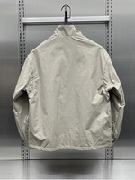 2025 veste décontractée pour hommes de haute qualité Top Style coréen à la mode avec fermeture à glissière à col vertical et Logo avant