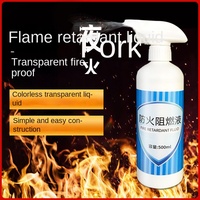 Échantillon Gratuit Peinture Mince Ignifuge pour Bois Revêtement Liquide Anti-Flamme Transparent Blanc Gris Peinture en Aérosol pour Appareils Électroménagers Shanghai