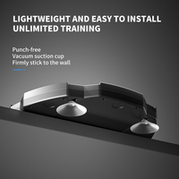 Vente en gros de jeu interactif pour enfants avec musique de boxe intelligente éclairée par LED Équipement d'entraînement de cible de boxe intelligent de haute qualité