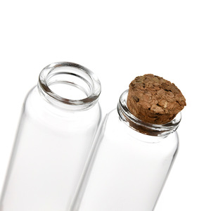 Bottiglia in Vetro Cilindrica Classica con Tappo a Baionetta da 30 mm, Contenitore Ecologico per Legno di Agar, <span class=keywords><strong>Cordyceps</strong></span>, Tè ai Fiori, Star Wishing - Product Image 5