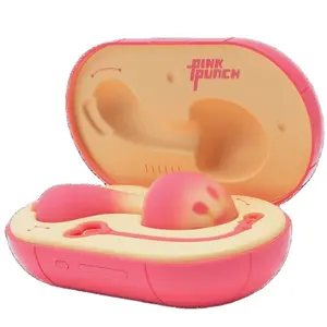 PinkPunch Sunset Mushroom Vibrator With Wireless Charging Box Adult Toys Sex Stimulator For Women Cute Mini Vibrator