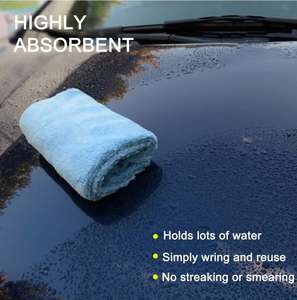 <span class=keywords><strong>Macallan</strong></span> Brothers Series Toallas de felpa de microfibra Coral Fleece de secado rápido y absorbente sin bordes para limpieza de cocina y coche - Product Image 4