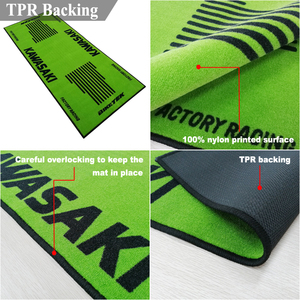 Nhà Để Xe Chống Bụi Cao Su Ủng Hộ Logo Tầng <span class=keywords><strong>Mat</strong></span> Cho Xe Gắn Máy - Product Image 5