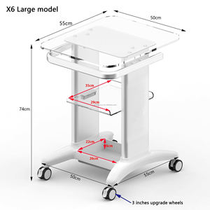 Carrello Estetico in Acrilico con Logo Gratuito per Strumenti di Bellezza Viso, Apparecchiature Laser e Macchine Dentali - Product Image 5