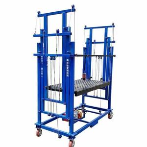 Giàn giáo điện di động 200-500kg Nền tảng làm việc bằng thép 220V cho các ứng dụng ngoài trời Giàn giáo điện 2m-12M - Product Image 1