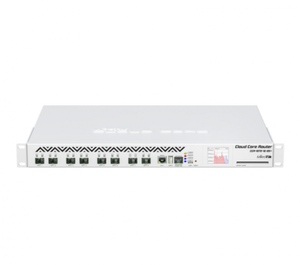 <span class=keywords><strong>Mikrotik</strong></span> CCR1072-1G-8S + 1U Rackmount คลาวด์ Core เราเตอร์72-core CPU 16GB RAM 8x10G SFP + VPN ฟังก์ชั่นไฟร์วอลล์สูงสุด.LAN 300Mbps - Product Image 1