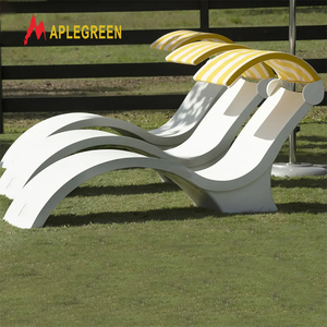 Hotel al aire libre de fibra de vidrio cama de día para la <span class=keywords><strong>playa</strong></span> tumbonas para <span class=keywords><strong>piscina</strong></span> y <span class=keywords><strong>Playa</strong></span> sillas de salón <span class=keywords><strong>con</strong></span> estilo - Product Image 3