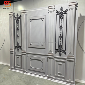 Diseño desmontable personalizado gran escenario acrílico telón de fondo suave multicapa cascada clásico boda pared decorativa nueva llegada - Product Image 4