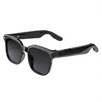 Lunettes intelligentes IA avec caméra 8MP, traduction en temps réel, reconnaissance d'objets, commande vocale tactile, charge magnétique