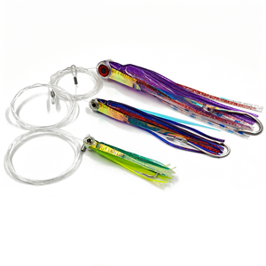 <span class=keywords><strong>Esca</strong></span> a Forma di Polpo con Testa Rotonda in Plastica da 4/6/8 Pollici per Acque Dolci - Product Image 1