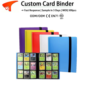 Álbum de Cartas Torson Personalizado al por Mayor con Cubierta de PVC, 9 Bolsillos, para 360 Cartas, Compatible con Fundas de Carga Lateral para Yugioh CCG, Personalizable - Product Image 1