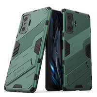 Couverture antichoc robuste avec étuis de support invisibles pour Vivo V29E V30 X100 IQOO Z9X X90 Pro Plus Punk Armor coque de téléphone PPC27