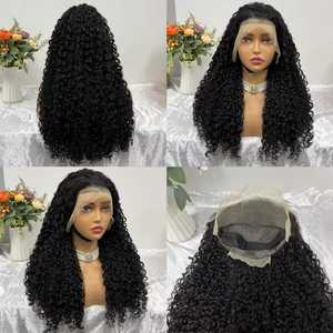 P4/27 ไฮไลท์ 13x4 ลูกไม้ด้านหน้าผมมนุษย์หยิกคลื่น Ombre น้ําผึ้งสี<span class=keywords><strong>บ</strong></span><span class=keywords><strong>ลอน</strong></span><span class=keywords><strong>ด์</strong></span> HD วิกผมลูกไม้ด้านหน้าผมมนุษย์ Pre plucked ความหนาแน่น 180% - Product Image 3