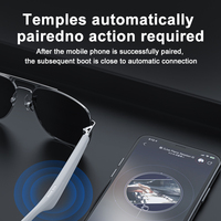 Gafas de Traducción Inteligente con IA, Traductor en Tiempo Real para Más de 100 Idiomas, Música y Llamadas, Resistentes al Agua IPX-4, Compatibles con Lentes para Miopía