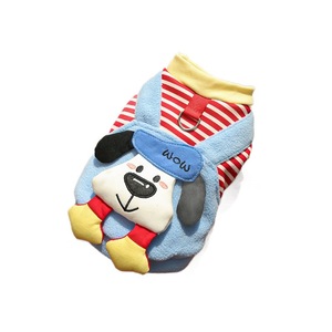 Chaleco para perros con diseño de animales, ropa para mascotas de poliéster con forro polar para perros pequeños y medianos, ropa para otoño e invierno - Product Image 5
