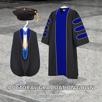 Robes et toques de doctorat de luxe pour l'université – Tenues de cérémonie de remise des diplômes