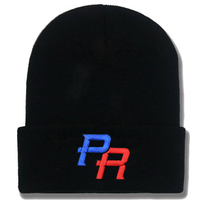 Chapeau en tricot brodé avec la lettre Porto <span class=keywords><strong>Rico</strong></span>, tendance européenne et américaine, unisexe, décontracté, polyvalent, chaud pour l'automne et l'hiver, bonnets - Product Image 1