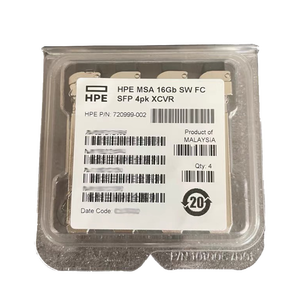 BARU HPE C8R25B 721000-002 876144-001 MSA 10Gb Short Range ISCSI SFP+ 4-pack Transceiver - Product Image 1