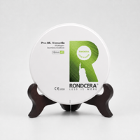 Bloc de zircone polyvalent Rondcera pour laboratoire dentaire, substructure en zircone pour placage de porcelaine, couronne, pont