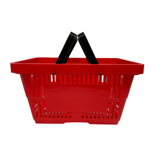 Cesta de la compra para <span class=keywords><strong>supermercado</strong></span>, cesta plegable de Color rojo, superventas - Product Image 2