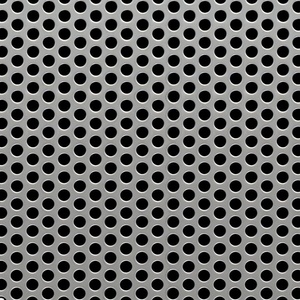 Tôles perforées sur mesure en métal galvanisé / Maille métallique galvanisée pour la décoration de bâtiments, découpe et pliage disponibles - Product Image 1