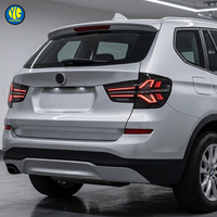 Feux arrière YU GUANG pour BMW X3 F25 2010-2017, feux arrière LCI rouges, vente en gros, feux arrière LED, clignotants améliorés, feux arrière dynamiques