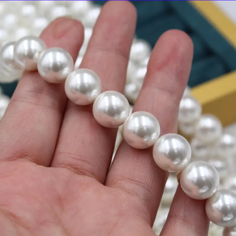 natural freshwater akoya pearl beads strand wholesale fresh water pearls for jewelry making