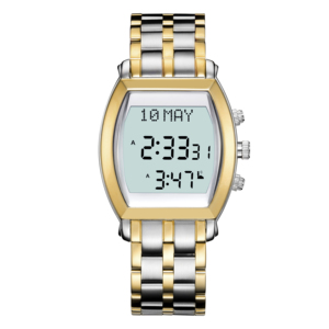 Vente directe en usine de la montre musulmane <span class=keywords><strong>Al</strong></span> <span class=keywords><strong>Fajr</strong></span> Azan pour tous les musulmans Makkah Pray Watch pour tous les musulmans - Product Image 5
