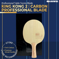 SANWEI King Kong 2, lame de tennis de table 5+2 Inner LD Carbon, raquette de ping-pong, frappe précise, attaque rapide et topspin, joueurs intermédiaires