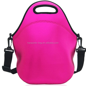 Bolsa de Neopreno Metálica para el <span class=keywords><strong>Almuerzo</strong></span>, Bolsa Térmica Aislada con Correa de Hombro Ajustable para Oficina y Viajes, Logotipo Personalizado - Product Image 5
