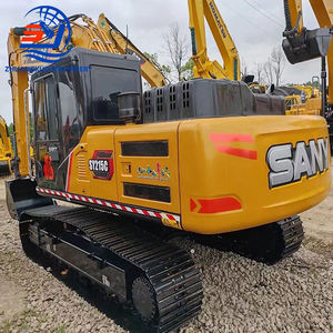 Excavadora Sany SY215C usada de 21 toneladas, envío inmediato, excavadora original de segunda mano Sany SY215 en venta - Product Image 1