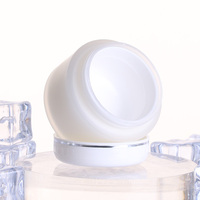 Contenants en acrylique pour gel à ongles de 5g, 8g, 10g, 15g, 30g, 50g ; Pots cosmétiques en acrylique avec couvercles, disponibles en couleurs personnalisables