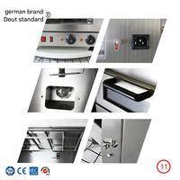 Grill électrique commercial, barbecue électrique robuste pour restaurant, hôtel et cuisine de traiteur