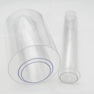 Pure transparent plastic PC part polycarbonate plastic pipe PC tube