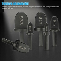 6 pièces 1/4, 3/8, 1/2, 5/8, 3/4, 7/8 pouces en cuivre, extenseur de tuyau, Tube de balancement, outils d'évasement Kit d'embouts