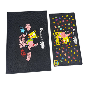 Personalized Rubber Bar <b>Mat</b> <b>Silicone</b> Bar Service <b>Mat</b> Non Slip Drip Tray Bar Spill <b>Mat</b> for Custom Brand Promotion - Product Image 4