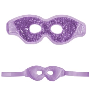 Factory Warehouse Comfortable Reusable PVC Sport Eye Pack Hot & Cold Gel Eye Mask for Pain Relief Ice Pack