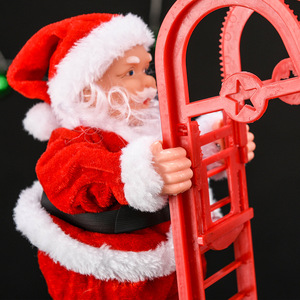 Decorazioni Natalizie <span class=keywords><strong>Babbo</strong></span> <span class=keywords><strong>Natale</strong></span> Elettrico Arrampicante Ornamenti Natalizi - Product Image 3