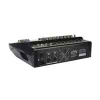 Amplificateur de puissance audio numérique professionnel 16 DSP 350W*2 12 canaux avec alimentation fantôme 48V intégrée