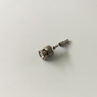 Antenne CCTV 50 ohms, connecteur coaxial RF BNC mâle à sertir pour câble RG316 RG174 RG188