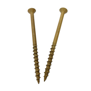 Wholesale Coated Countersunk Head Self-Tapping Wood <b>Screws</b> Anti-Rust Deck Fastener For Outdoor Timber Construction Furniture - Product Image 1