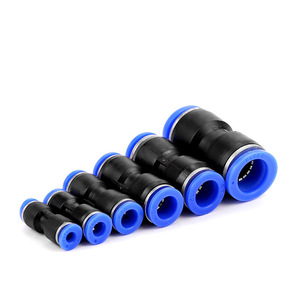 ข้อต่อลมแบบเร็ว Dde Dade Pneumatics รุ่น Pu-4Mm Pu-6Mm Pu-8Mm Pu-10Mm Pu-12Mm Pu-14Mm Pu-16Mm  ข้อต่อพลาสติกสำหรับระบบนิวเมติก - Product Image 3
