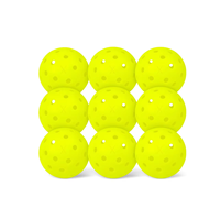 Offre Spéciale : Balles de Pickleball d'extérieur en PP, 26 trous, en plastique durable, pour l'entraînement, les matchs et la vente en gros