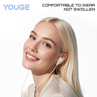 Nouveaux écouteurs intra-auriculaires filaires populaires 2025 avec contrôle du volume des appels et micro – Prix usine, OEM, ODM, vente en gros pour la musique et les appels