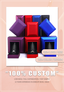 Пользовательские светодиодные Ювелирные изделия витрины серьги ожерелье браслет безделушку коробка для хранения кольца ювелирные изделия упаковочные коробки с подсветкой - Product Image 5