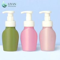 Bouteille de mousse en PET écologique de 200 ml pour le bain de bébé, savon moussant pour les mains et gel douche moussant, marque LIYAN