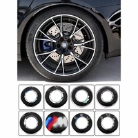 Enjoliveurs de roue en ABS chromé à 10 broches pour BMW E46 E39 E60 G20 G30 M3